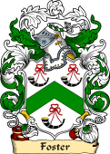 English or Welsh Family Coat of Arms (v.23) for Foster