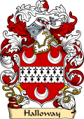 English or Welsh Family Coat of Arms (v.23) for Halloway (London)