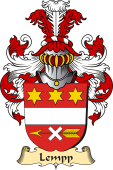 v.23 Coat of Family Arms from Germany for Lempp
