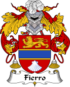 Spanish Coat of Arms for Fierro