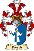 v.23 Coat of Family Arms from Germany for Dorsch