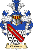 English Coat of Arms (v.23) for the family Gladwin