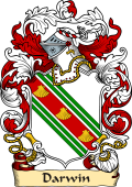 English or Welsh Family Coat of Arms (v.23) for Darwin (Lincolnshire and Middlesex)