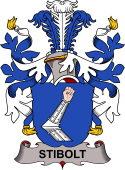 Coat of arms used by the Danish family Stibolt