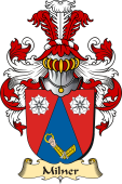 v.23 Coat of Family Arms from Germany for Milner