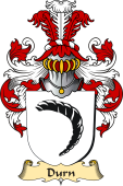 v.23 Coat of Family Arms from Germany for Durn