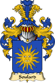 French Family Coat of Arms (v.23) for Soulard