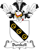 Coat of Arms from Scotland for Bunkell or Bunell