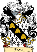 English or Welsh Family Coat of Arms (v.23) for Fray (ref Berry)