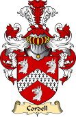 English Coat of Arms (v.23) for the family Cordell