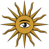 Sun Charged with Eye