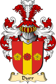 v.23 Coat of Family Arms from Germany for Durr