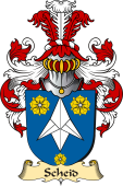 v.23 Coat of Family Arms from Germany for Scheid