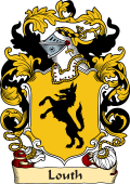 English or Welsh Family Coat of Arms (v.23) for Louth (Lincolnshire)