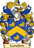 English or Welsh Family Coat of Arms (v.23) for Lunsford (Sussex)