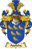 English Coat of Arms (v.23) for the family Appleby