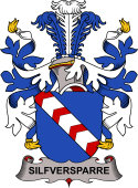 Swedish Coat of Arms for Silfversparre