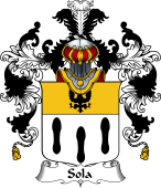 Italian Family Coat of Arms (v.25b) Sola