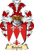 v.23 Coat of Family Arms from Germany for Reichel