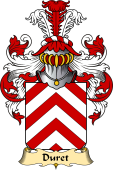 French Family Coat of Arms (v.23) for Duret