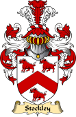 English Coat of Arms (v.23) for the family Stockley