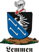 German shield on a mount for Lemmen