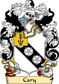 English or Welsh Family Coat of Arms (v.23) for Cary (London and Bristol)
