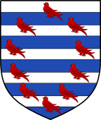 English Family Shield for Valence