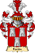 French Family Coat of Arms (v.23) for Fortin II