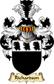 English Coat of Arms (v.23) for the family Richardson