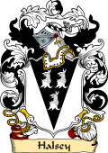 English or Welsh Family Coat of Arms (v.23) for Halsey (Hertfordshire)