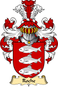 Welsh Family Coat of Arms (v.23) for Roche (of Pembrokeshire)
