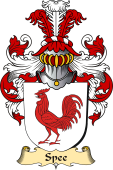 v.23 Coat of Family Arms from Germany for Spee
