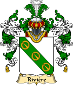 French Family Coat of Arms (v.25) Rivière
