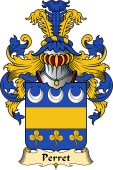 French Family Coat of Arms (v.23) for Perret