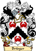 English or Welsh Family Coat of Arms (v.23) for Bridger (Gloucestershire, and Sussex)