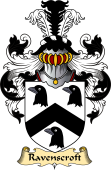 English Coat of Arms (v.23) for the family Ravenscroft