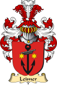 v.23 Coat of Family Arms from Germany for Leimer