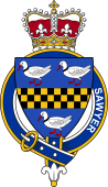 Families of Britain Coat of Arms Badge for: Sawyer (England)
