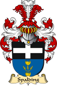 v.23 Coat of Family Arms from Germany for Spalding