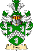 Irish Family Coat of Arms (v.23) for Lloyd