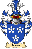 Scottish Family Coat of Arms (v.23) for Fraser