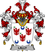 Irish Family Coat of Arms (v.25b) Lally or O'Mullally