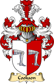 English Coat of Arms (v.23) for the family Cookson