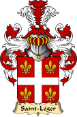 French Family Coat of Arms (v.23) for Saint-Léger