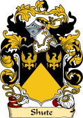 English or Welsh Family Coat of Arms (v.23) for Shute (Hollington, Cambridgeshire)