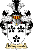 English Coat of Arms (v.23) for the family Killingworth