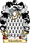 English or Welsh Family Coat of Arms (v.23) for Montford