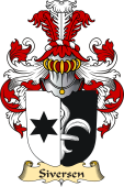 v.23 Coat of Family Arms from Germany for Siversen