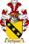 v.23 Coat of Family Arms from Germany for Gerhauser